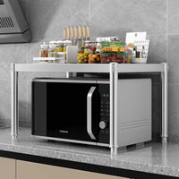 Stainless Steel Kitchen Countertop Microwave Oven Rack