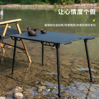 Tactical IGT Folding Camping Table Aluminum Alloy Lightweight Portable Outdoor Desk