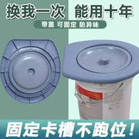 Portable Toilet Seat with Lid for Outdoor Camping and Dry Toilets