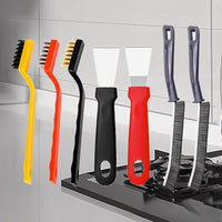Multifunctional Cleaning Brush and Scraper Set for Grout and Crevices