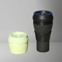 Portable Collapsible Silicone Coffee Cup for Travel and Outdoor Use