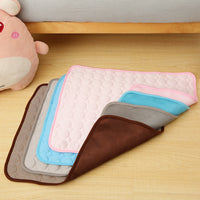 Summer Pet Cooling Mat for Dogs and Cats, Ice Silk Pad for Heat Dissipation