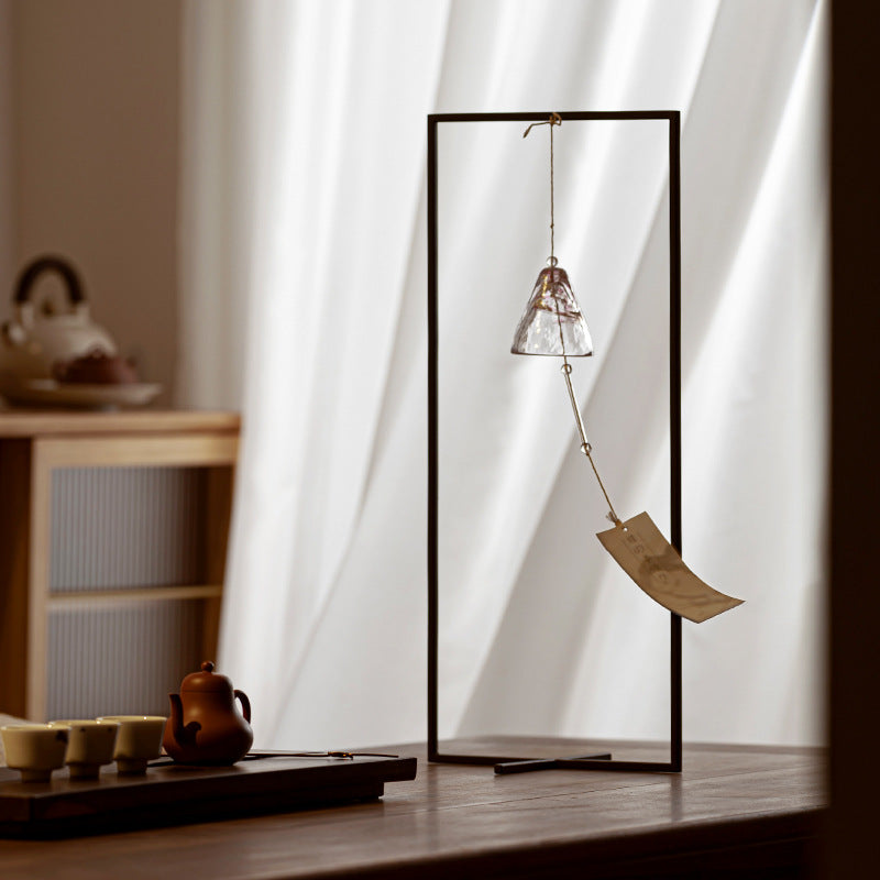 Japanese Style Handmade Glass Wind Chime for Home and Garden Decor