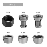 M17 Collet Nut and Router Bit Collet for Engraving and Trimming Machines
