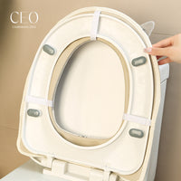 CEO Toilet Seat Cover, Thickened Cartoon Embroidered Toilet Cushion for Winter