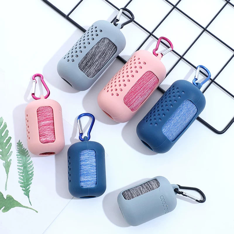 Japanese Cooling Towel for Sports & Outdoor Activities - Quick Dry & Sweat Absorbent