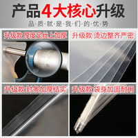 Clear PE Self-Sealing Stand-Up Bags for Food, Jewelry, and Apparel Packaging