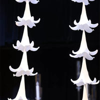Wedding Decoration Artificial Lily Pearl String Window Display Wedding Background Layout Mall Photo Hanging Ornament
