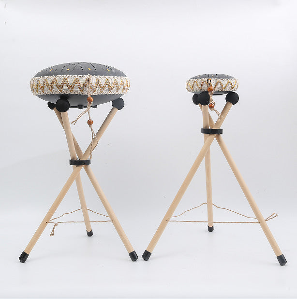 6-inch 11-Note C-Key Steel Tongue Drum for Adults and Children, Thickened Carbon Titanium Alloy Mini Percussion Instrument