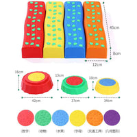 Kids Stepping Stones Balance Beam Set for Sensory Integration Training