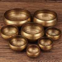 Tibetan Singing Bowl Set for Yoga Meditation and Sound Healing