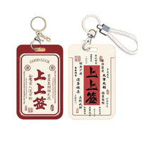 Access Card Holder with Lanyard/Keychain for Elevator, Campus, Bus, and Work ID