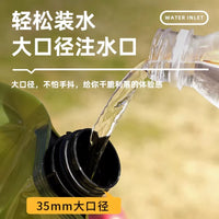 Portable 8L Collapsible Water Bag for Outdoor Camping & Car Use, Food-Grade Soft Water Container