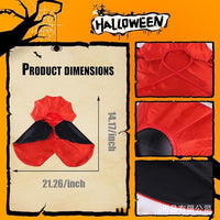 Pet Halloween Christmas Cape for Cats and Dogs, Magic Cloak Costume