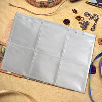 Frosted PP A4 Loose-Leaf Binder Album for Stickers, Bookmarks, and Collectibles
