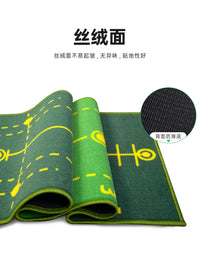 Caiton Golf Putting Practice Mat Indoor Mini Green Simulator for Home Office