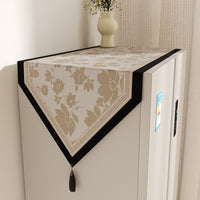 Refrigerator Dust Cover and Cabinet Mat, American Style Durable Universal Appliance Cover
