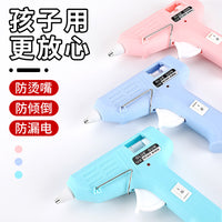 Hot Melt Glue Gun with Glue Sticks for DIY Crafts and Home Repairs, High Viscosity 7mm Mini Glue Sticks Included