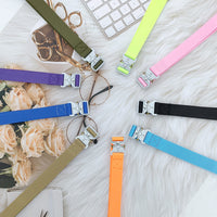 Women's Cobra Buckle Nylon Tactical Belt for Outdoor Workwear