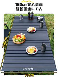 Urbanwave Portable Outdoor Folding Camping Table and Chair Set