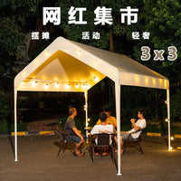 Outdoor Winter Warm Transparent Camping Tent Windproof Rainproof Canopy for BBQ Night Market