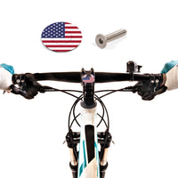 CNC Bicycle Headset Top Cap for Road and Mountain Bikes, Aluminum Alloy Sealed Stem Cover