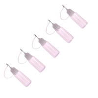 10ml PE Squeeze Dropper Bottles with Needle Tip for E-liquid, Ink, Glue, and Lubricants
