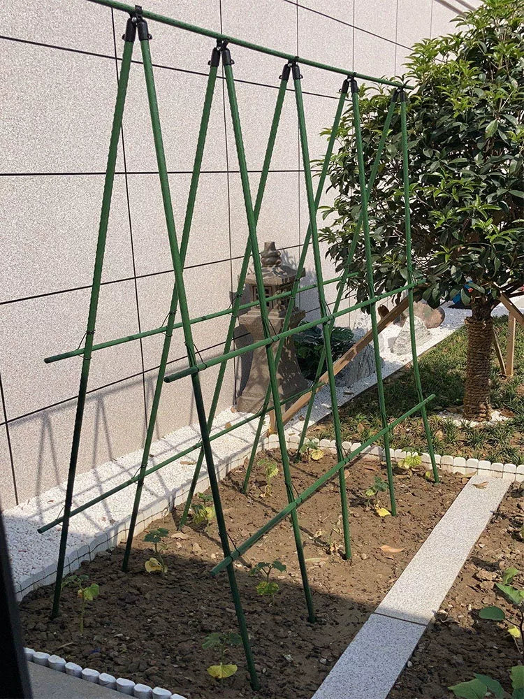 Garden Climbing Trellis for Vegetables and Flowers, Heavy Duty Plant Support Frame