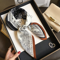 Luxury 100% Mulberry Silk Scarf for Women - Fashionable Necktie, Shawl, Headscarf