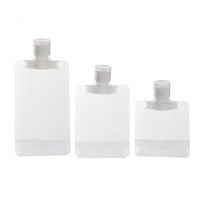 Travel Refillable Pouches for Toiletries, Lotion, Shampoo, and Face Wash - Portable Disposable Liquid Dispenser Bags