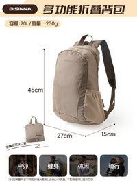 Lightweight Foldable Outdoor Hiking Backpack for Travel Camping Trekking