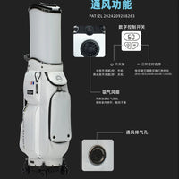 HELIX Golf Travel Bag with Anti-Collision Lock and Ventilation for Men and Women