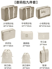 Travel Storage Bags Set for Underwear and Clothes, Waterproof Packing Organizers for Luggage