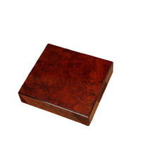 Vintage Lacquered Wooden Storage Box for Tea, Herbs, or Commemorative Coins
