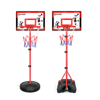 Adjustable Kids Indoor Basketball Hoop Set with Ball for Boys Training and Play, Portable for Home and Kindergarten