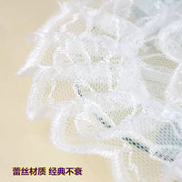 Lace Fabric Dust Cover for Small Appliances - Kettle, Telephone, Tablecloth Style