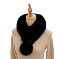 Women's Fashion Faux Fox Fur Collar Scarf Warm Thick Neck Warmer