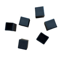 XinHuiYang 20x20mm Square PVC Soft Furniture Leg Caps, Non-Slip Wear-Resistant Table Chair Feet Covers