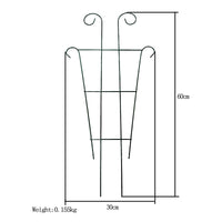 Plant Climbing Trellis for Potted Outdoor Greenery and Vines, Iron Art Flower Pot Support for Monstera and Climbing Plants