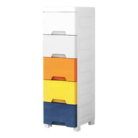 Slim Drawer Storage Cabinet for Bathroom Kitchen Narrow Spaces, Multi-layer Organizer Shelf