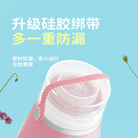 Allsmile Silicone Travel Bottles for Shampoo, Lotion, and Toiletries - Refillable Squeeze Containers