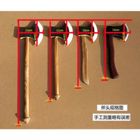Halloween Wooden Axe Prop Cosplay Costume Accessory Set