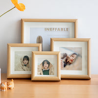 Hollow 3D Square Wooden Picture Frame for DIY Art and Photos