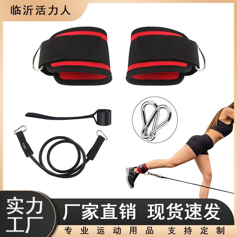Ankle Strap for Cable Machine Leg and Glute Workouts, Resistance Band Attachment