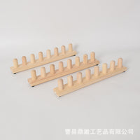 Wooden Weaving Loom for Scarves and Blankets, DIY Handcraft Knitting Frame