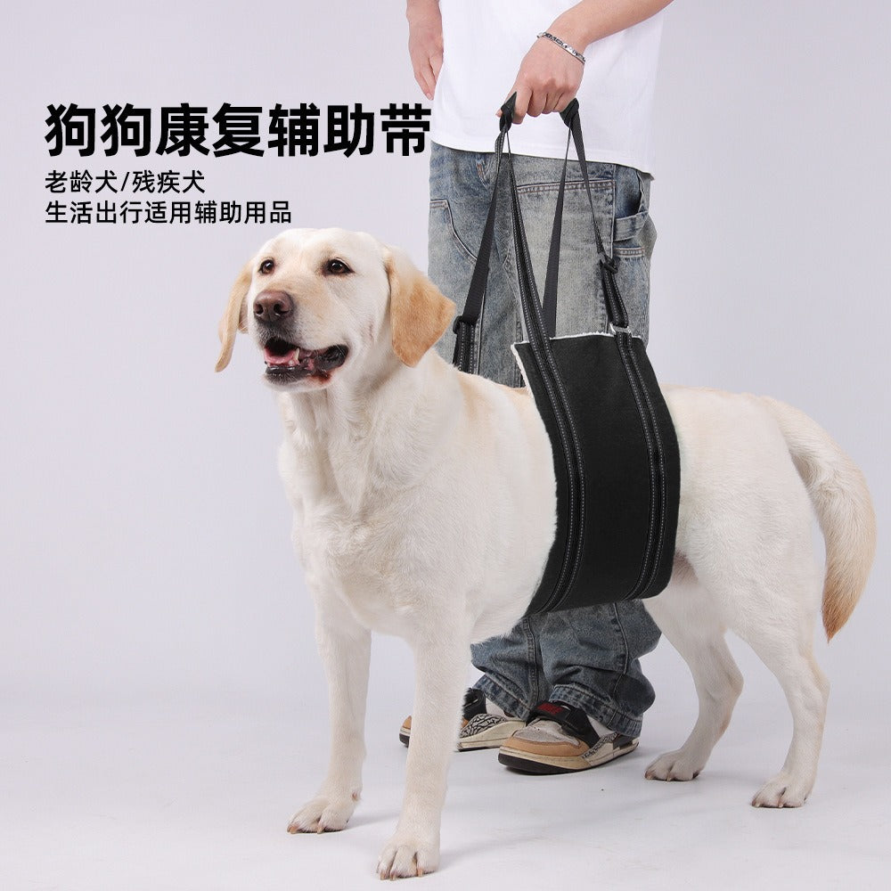 Adjustable Reflective Dog Harness for Rehabilitation and Support - Lightweight Walking Aid for Senior/Post-Surgery Dogs