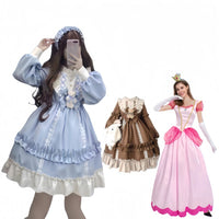 Halloween Maid Cosplay Lolita Dress for Women