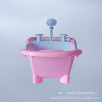 BJD Dollhouse Miniature Bathtub Toy for Kids