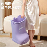 Portable Folding Foot Spa Bucket for Soaking and Massage, Over-the-Calf Design