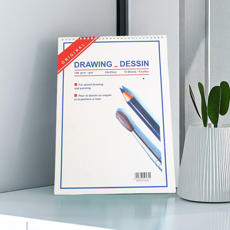 Sketchbook for Students and Artists, Hardcover Spiral Bound, Thick Paper for Drawing and Sketching